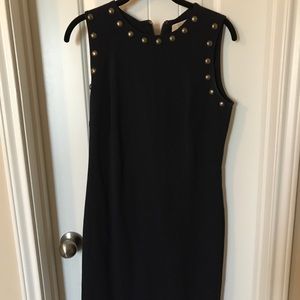 Navy Studded Michael Kors Dress